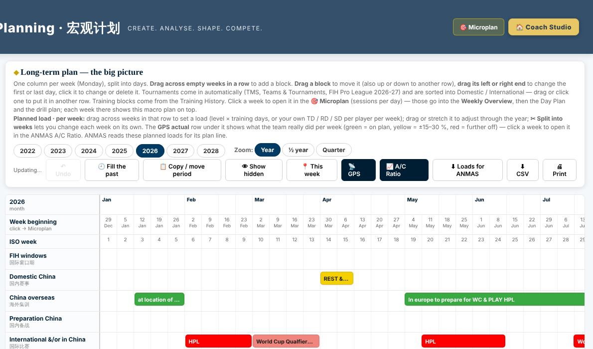 Macro planning
